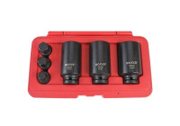 Juego de llaves de vaso Rooks de 6 piezas de 1/2"