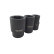 Juego de vasos de impacto de 1" de 6 lados, 12 piezas, 80 mm de largo, Miniatura 4