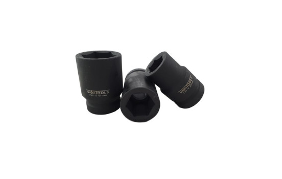 Juego de vasos de impacto de 1" de 6 lados, 12 piezas, 80 mm de largo, Imagen 9