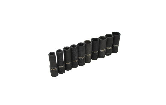 Juego de vasos de impacto extrafinos y largos de 1/2'', 10 piezas, Imagen 6