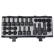 Juego de vasos de impacto Force 1/2" Torx y Polyprong 25 piezas, Miniatura 3
