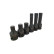 Zócalos estriados M14, M16 y M18 largos y cortos, Miniatura 4