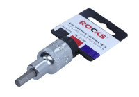 Dado con punta Rooks de 1/2'', 55 mm, hexagonal 6