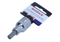 Dado con punta Rooks de 1/2'', 55 mm, hexagonal 8