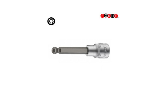 Dado de punta de fuerza de 1/2", dado de bola de 8 mm y 100 mm de largo, Imagen 2