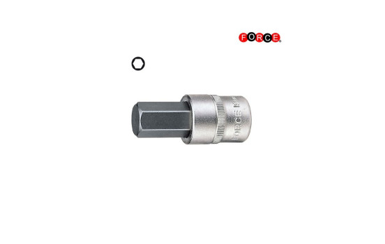 Dado de punta de fuerza de 1/2" hexagonal de 4 mm y 55 mm de largo, Imagen 2