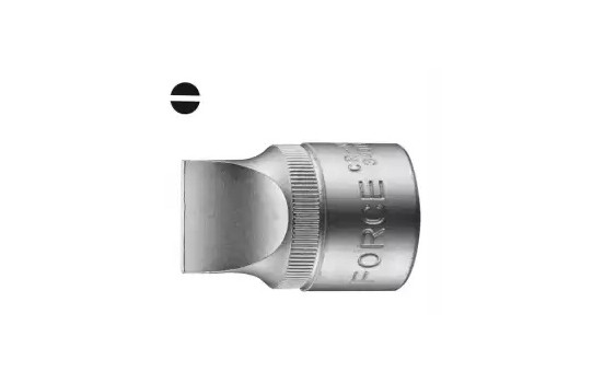 Dado de punta de fuerza de 1/2" plano de 19 mm