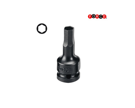 Punta de dado Allen de 1/2" Imp. 24 (una pieza) 78 mm de largo