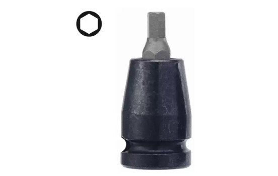 Punta de vaso de fuerza de 1/2" Allen de 5 mm