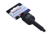 Vaso de impacto Rooks de 1/2", 75 mm, Allen 6