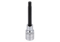 Vaso de punta de 1/2", vaso hexagonal de 100 mm, longitud 7 mm