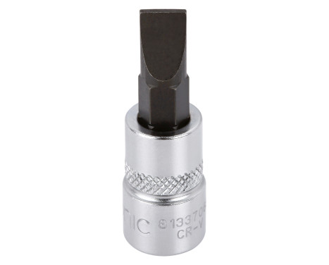 Vaso de punta de 1/4", plano 6,5 mm
