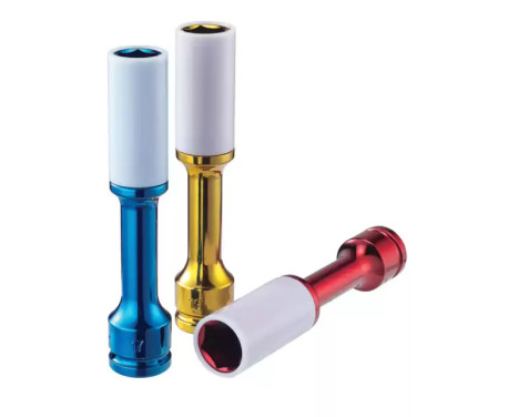Dado de impacto Force 1/2" para llantas de 17 mm de largo y 150 mm de largo