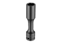 Dado para tuercas de rueda de 1/2" DR. de 19 mm (120 mm de largo) con tapón