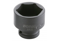 Dado de 1/2", 6 lados *fuerza* 32 mm