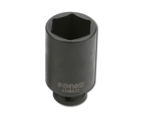 Dado de 1/2", 6 lados, largo *fuerza* 22 mm