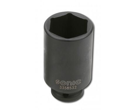 Dado de 1/2", 6 lados, largo *fuerza* 33 mm