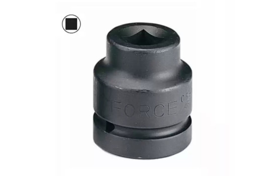 Dado de fuerza de 3/4" cuadrado: 17 mm