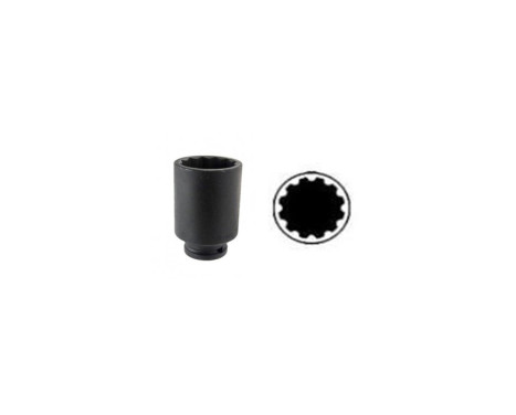 Dado de impacto profundo de 1/2" y 12 puntos, 32