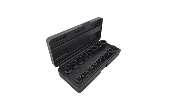 Juego de vasos de impacto E-Torx de 3/8" y 1/2", Imagen 2