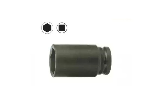 Tomas de fuerza para rueda trasera de 1" (6 lados / 4 lados): 1-1/2" / 13/16"