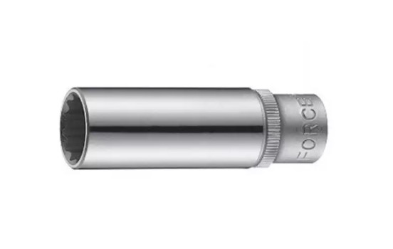 Dado magnético para bujías Force de 3/8", pared delgada, 14 mm