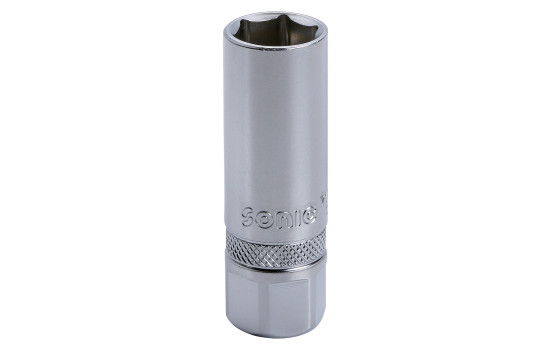 Vaso para bujías de 1/2", con clip interior de 16 mm
