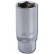Vaso para bujías de 1/2" con clip interior de 18 mm