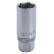 Vaso para bujías de 1/2" con clip interior de 21 mm
