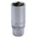 Vaso para bujías de 3/8", con clip interior de 21 mm