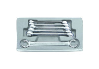 Juego de llaves de estrella abiertas, 6 piezas