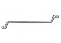 Llave de doble anillo, curva profunda 75° 18x19