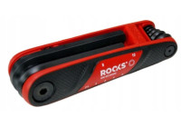 Juego de llaves Allen Rooks de 2,5-10 mm, 7 piezas