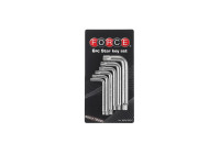 Juego de llaves Torx en L Force de 6 piezas