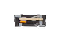 Juego de martillo y cincel 5 piezas