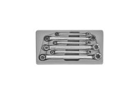 Juego de llaves de anillo Torx de 75° de 6 piezas