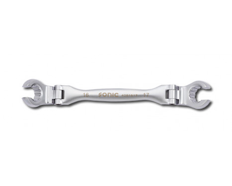 Llave de estrella flexible "modelo abierto" 8x9