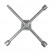 Llave de cruz D 899.12,7/17/19/21
