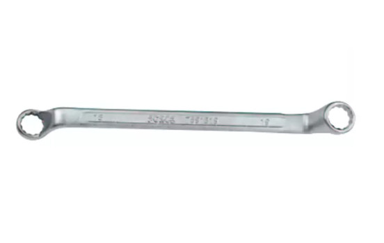 Llave de estrella curva de 75° de 13 mm x 14 mm