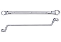 Llave de estrella doble, curva profunda 75° 12x13