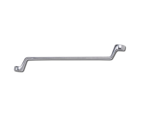 Llave de estrella doble, curva profunda 75° 6x7