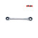 Trinquete Torx doble de fuerza 20 x 24