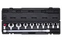 Juego de llaves dinamométricas 14x18 con insertos 68-340 Nm 11 piezas