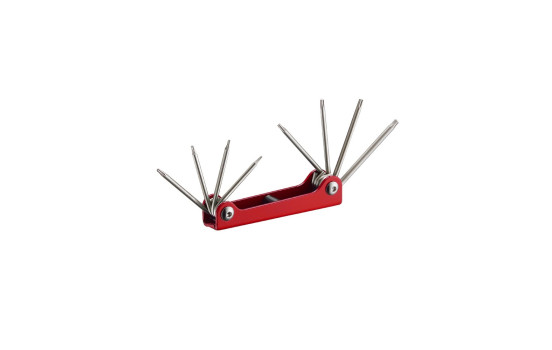 Juego de llaves plegables Force Resistorx, 8 piezas