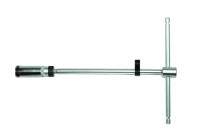 Llave magnética para bujías Force 3/8" tipo bola, 16 mm, 500 mm de largo