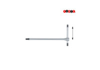Llave hexagonal ajustable en forma de T 14