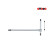 Llave hexagonal ajustable en forma de T 14