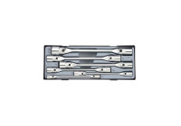 Juego de llaves de rodilla SAE de 6 piezas
