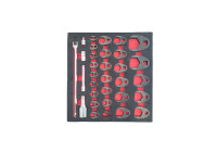 Juego de llaves de tubo de 32 piezas