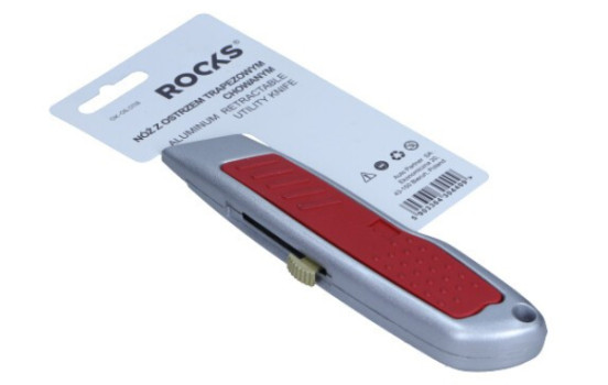 Cuchillo Rooks Stanley de 61 x 33 mm, incluye 3 hojas de repuesto, Imagen 2